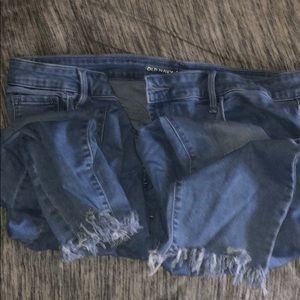 Old Navy Fringe Jeans